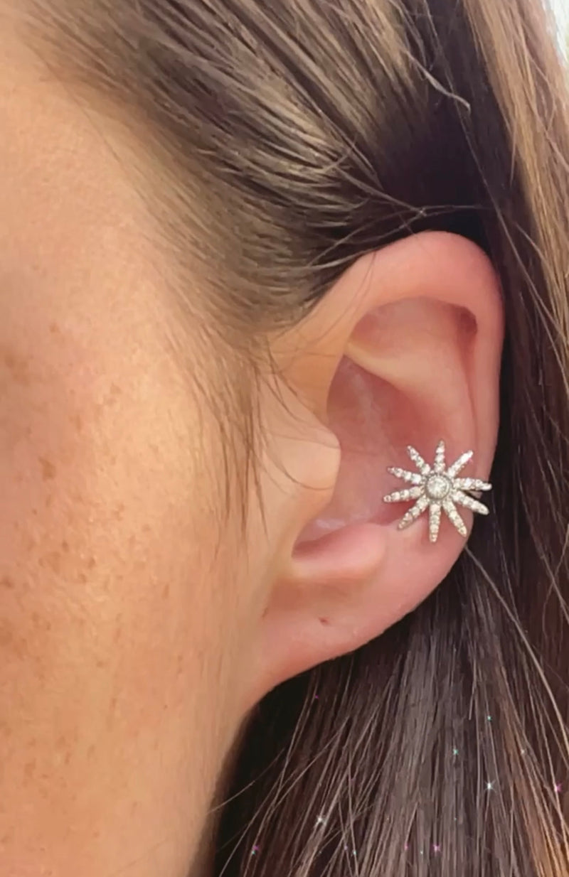 Ear cuff fiore